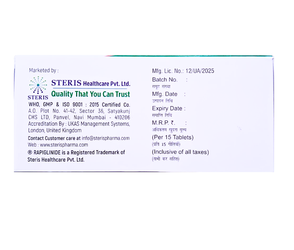 Voglibose and Repaglinide Tablets