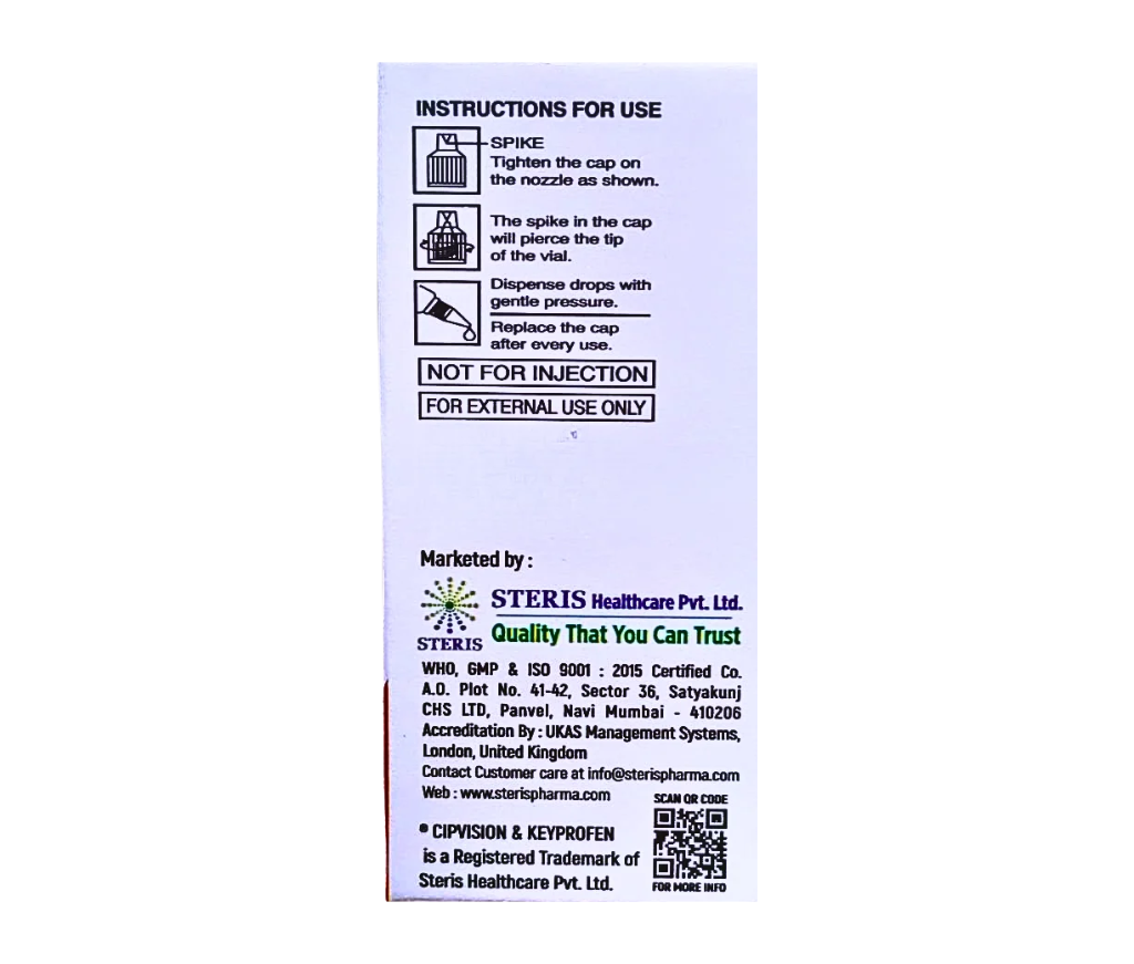 Cipvision Keyprofen 0.5