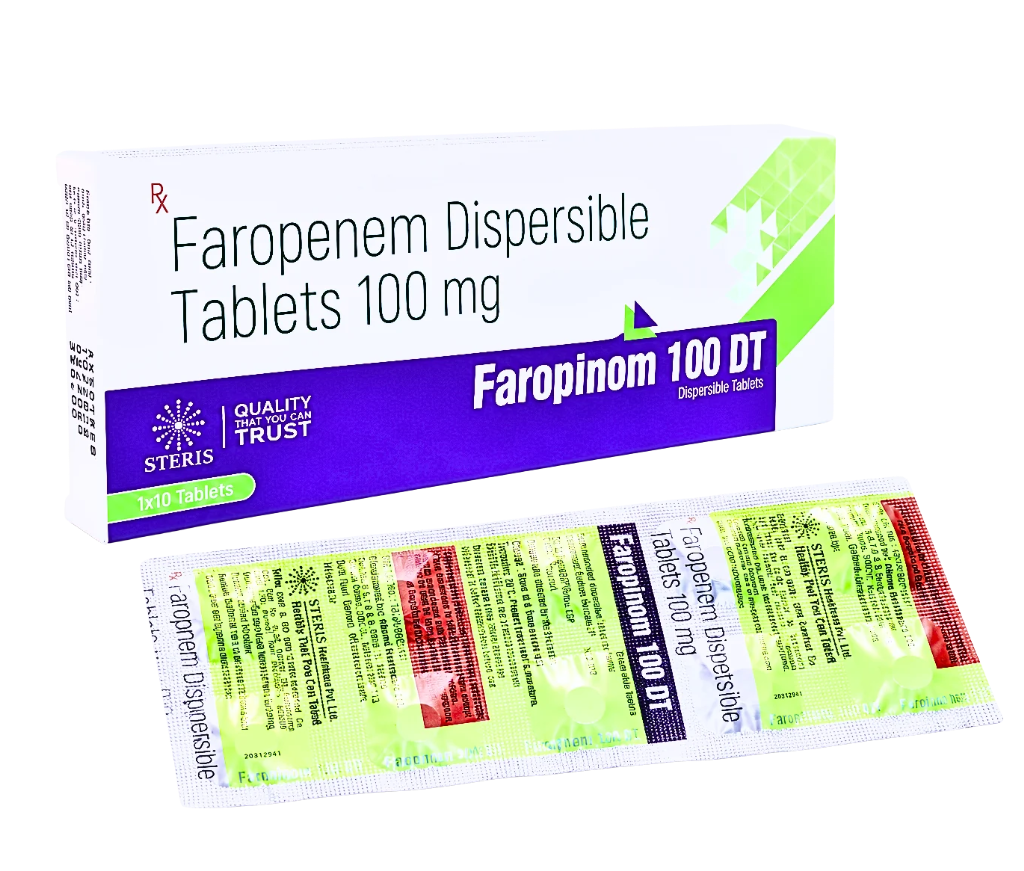 Faropenem Dispersible Tablets 100 mg