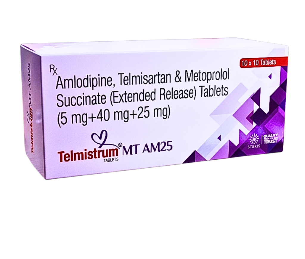 Amlodipine 5mg Telmisartan 40mg Metoprolol 25mg tablets