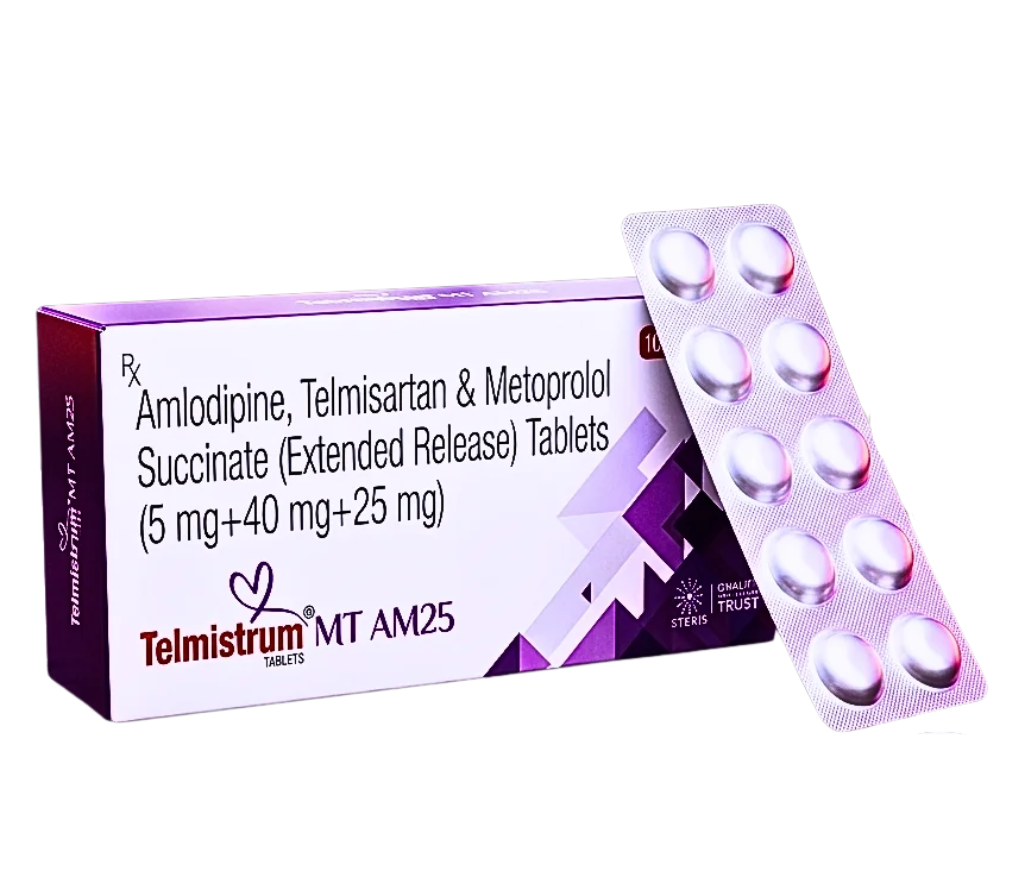 Amlodipine Telmisartan Metoprolol tablet uses
