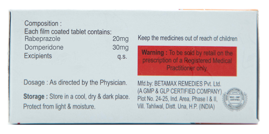 Gastric tablets