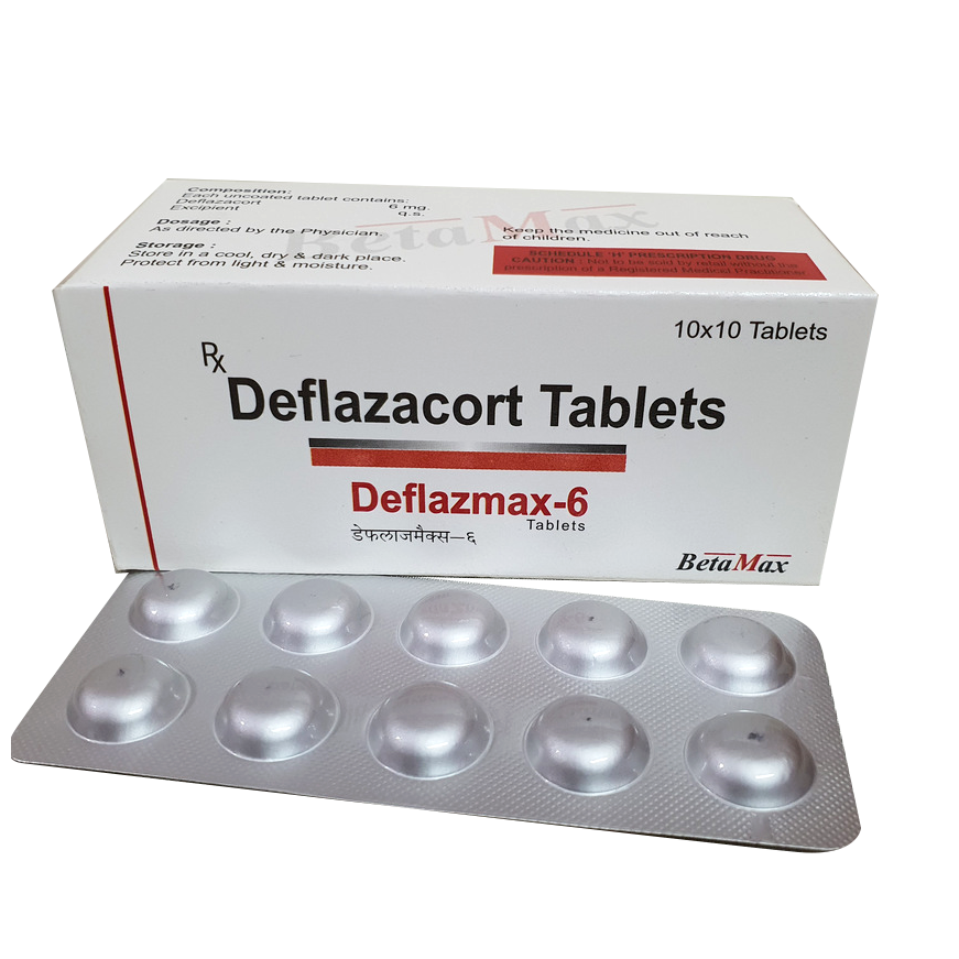 Deflazmax tablets
