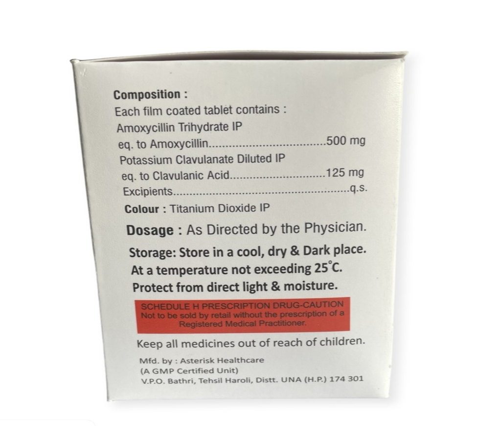 Amoxicillin tablets