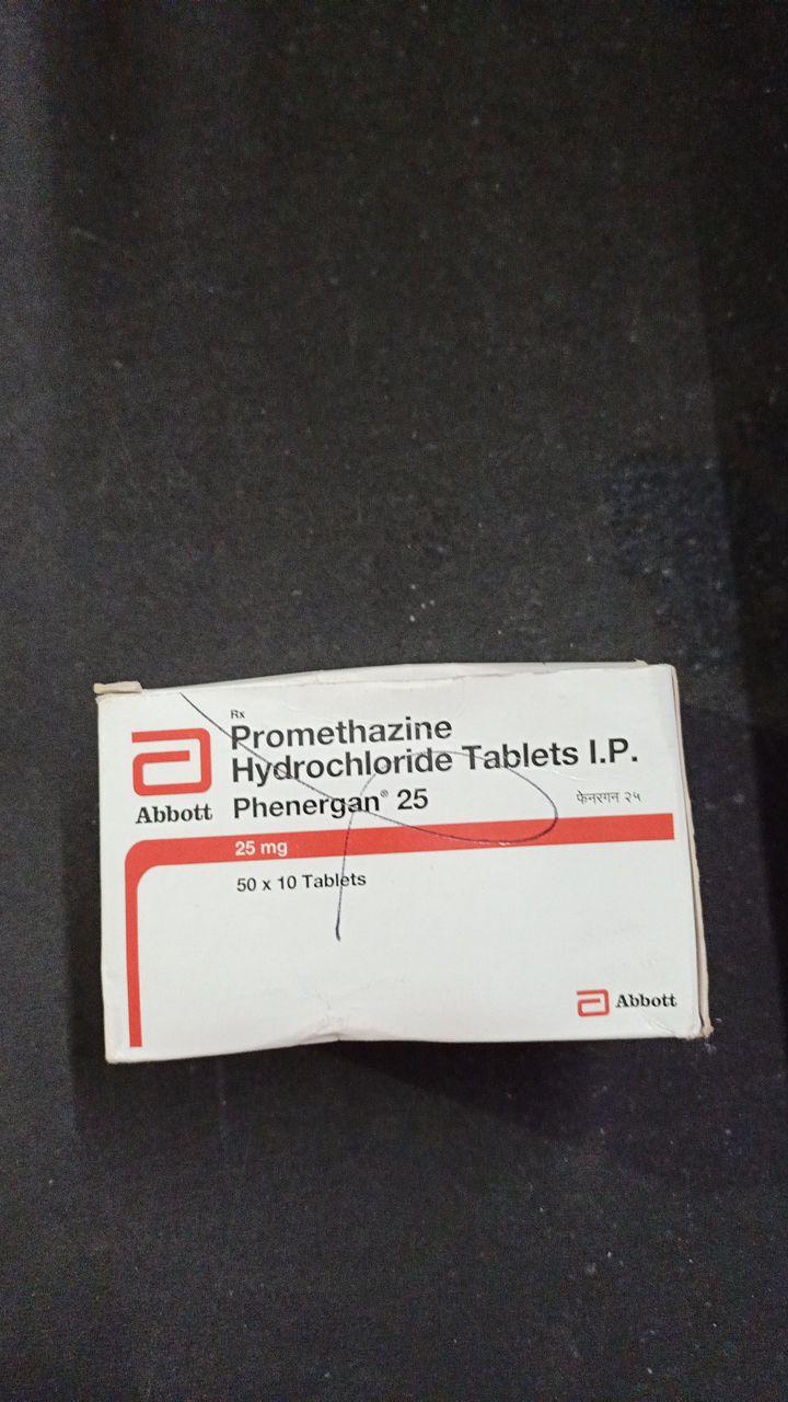 PHENERGAN 25MG TAB