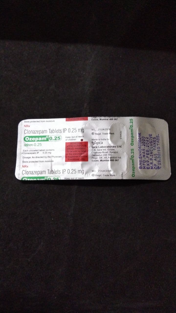 OZEPAM 0.25 TAB