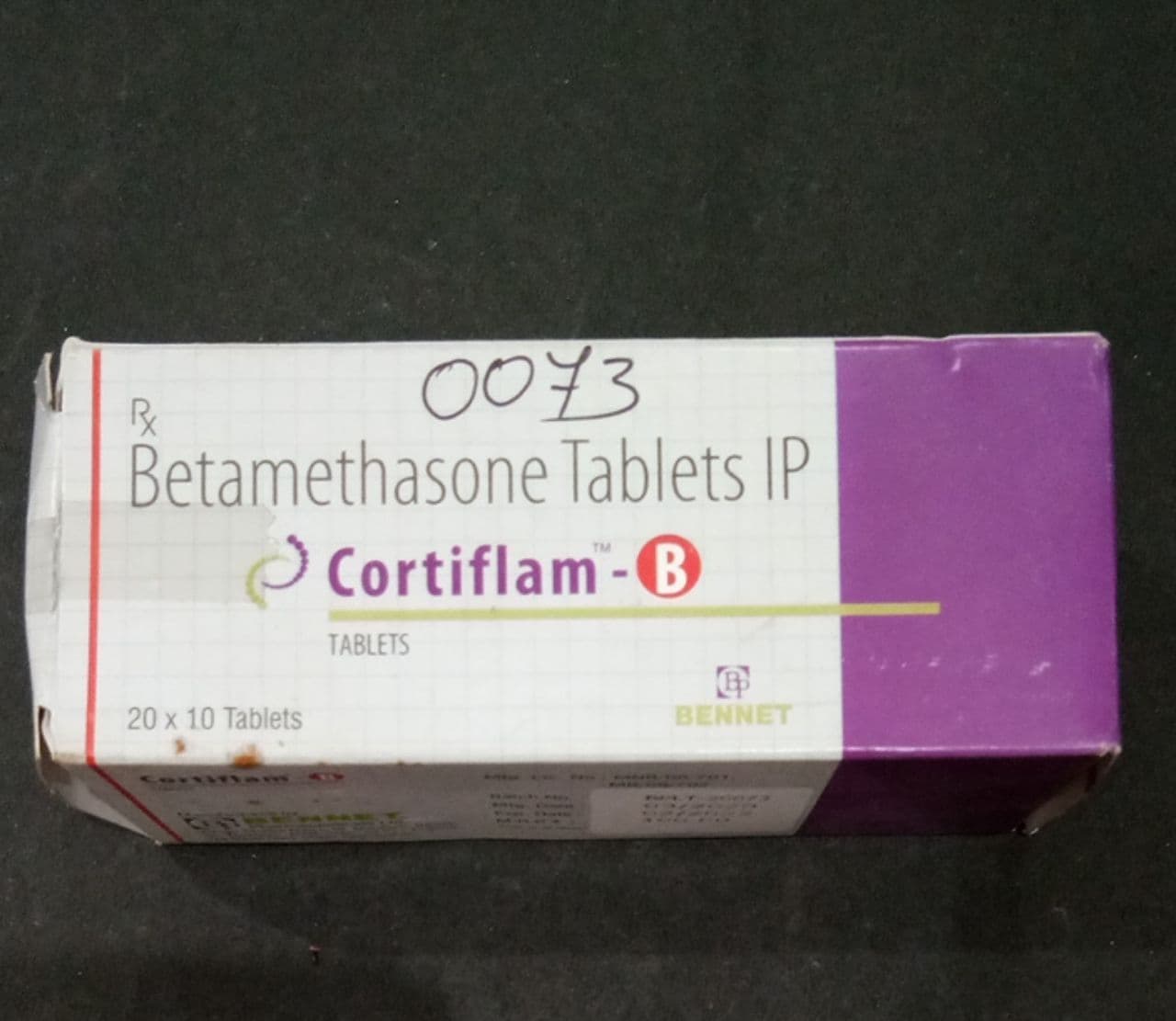 CORTIFLAM B TAB