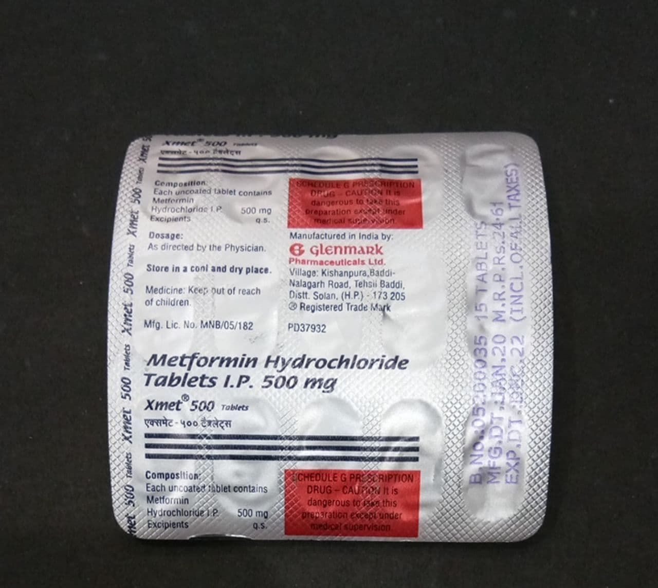XMET 500 TAB
