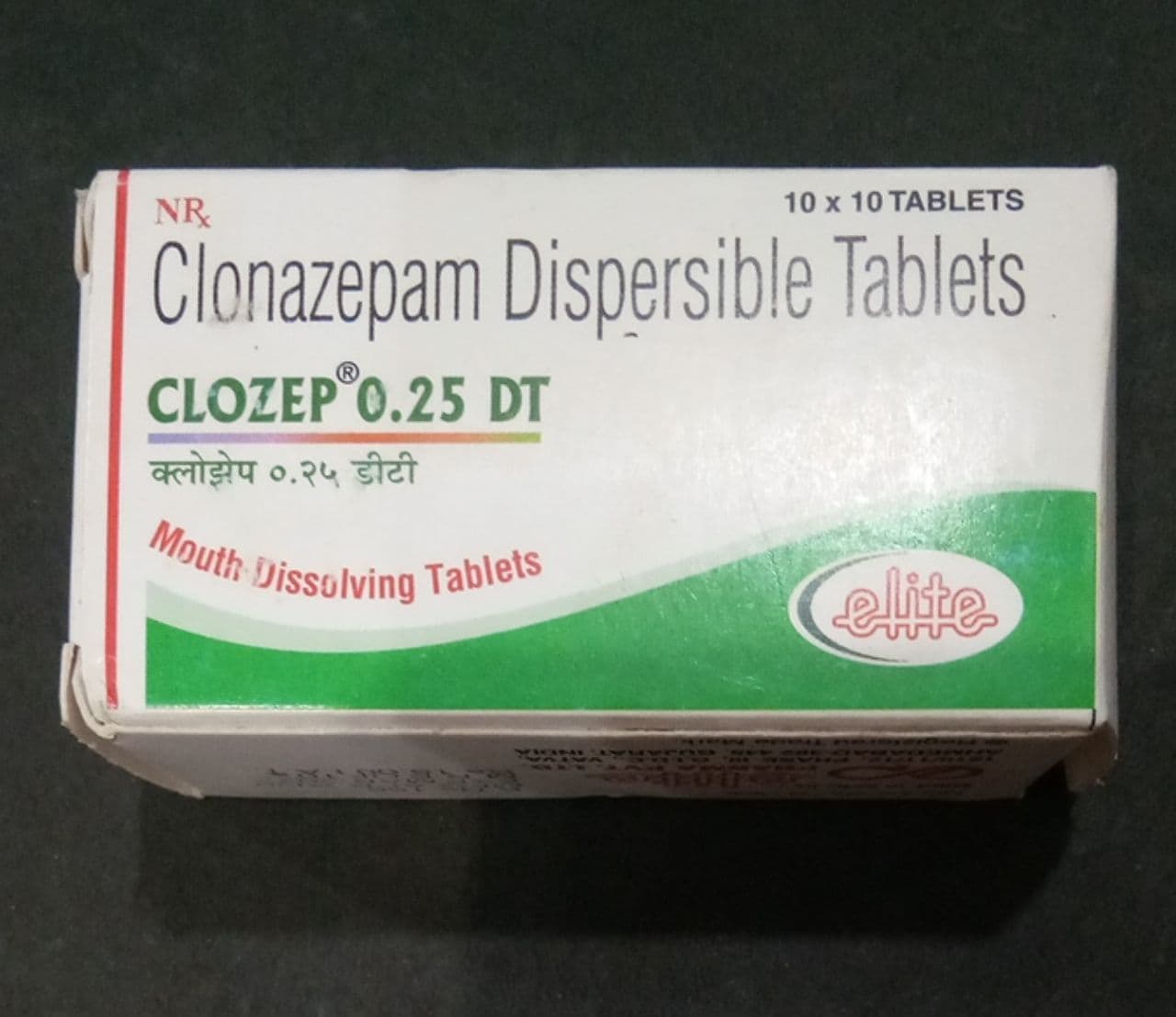 CLOZEP 0.25 DT