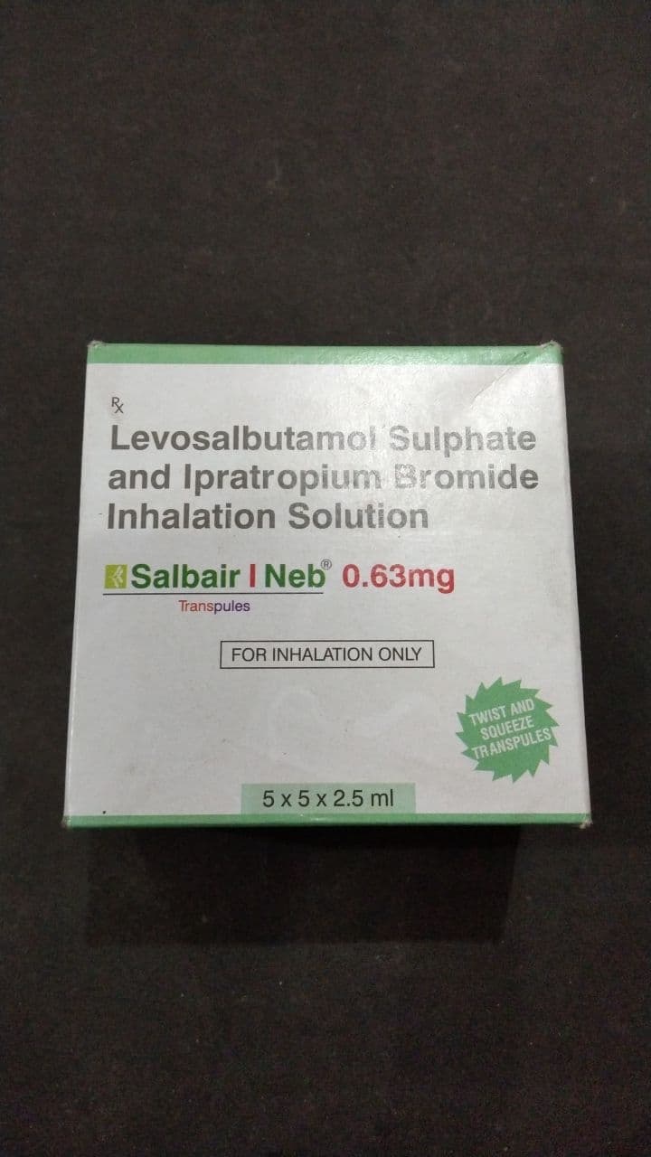 SALBAIR NEB TRANSPULES