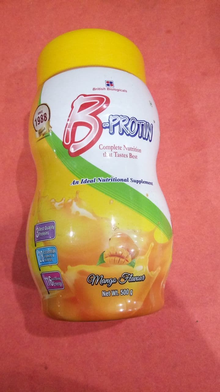 B PROTIN (500GM) (MANGO FLAVOUR )