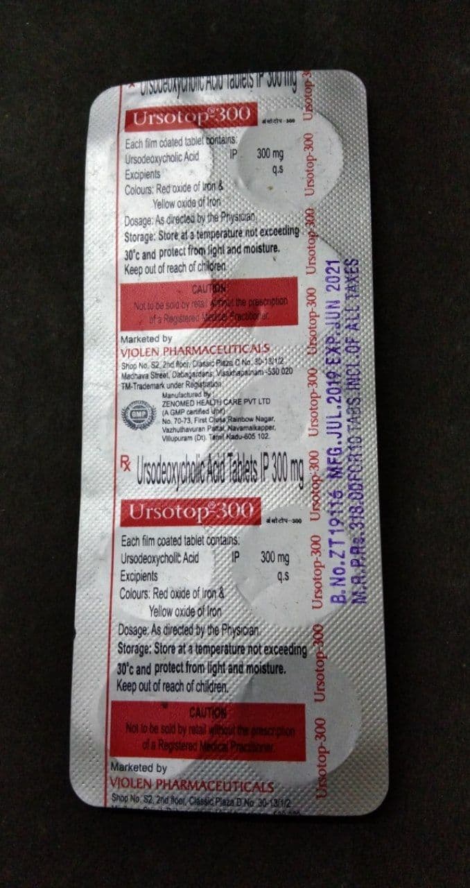 URSOTOP 300 MG TAB