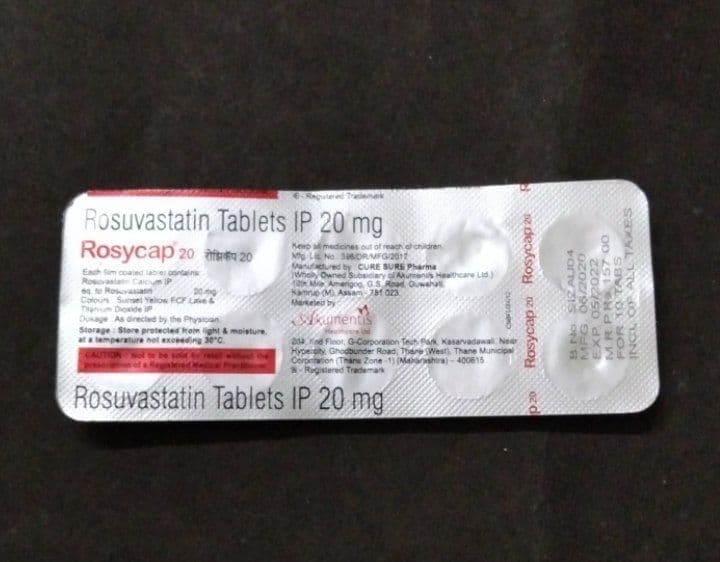 ROSYCAP 20 TAB