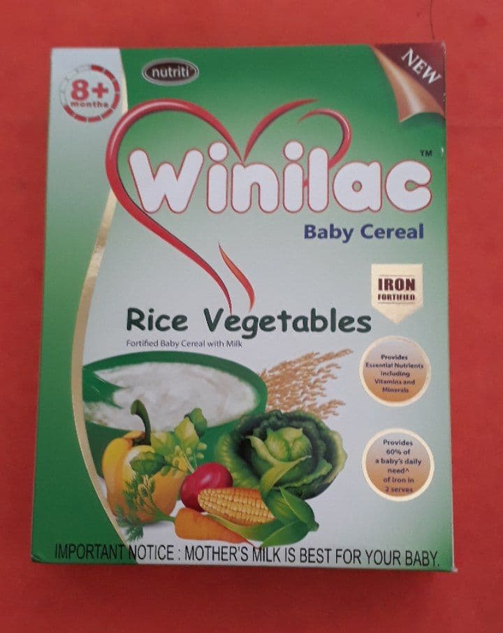 2-WINILAC 8+ MONTH RICE VEGETABLE 300GM