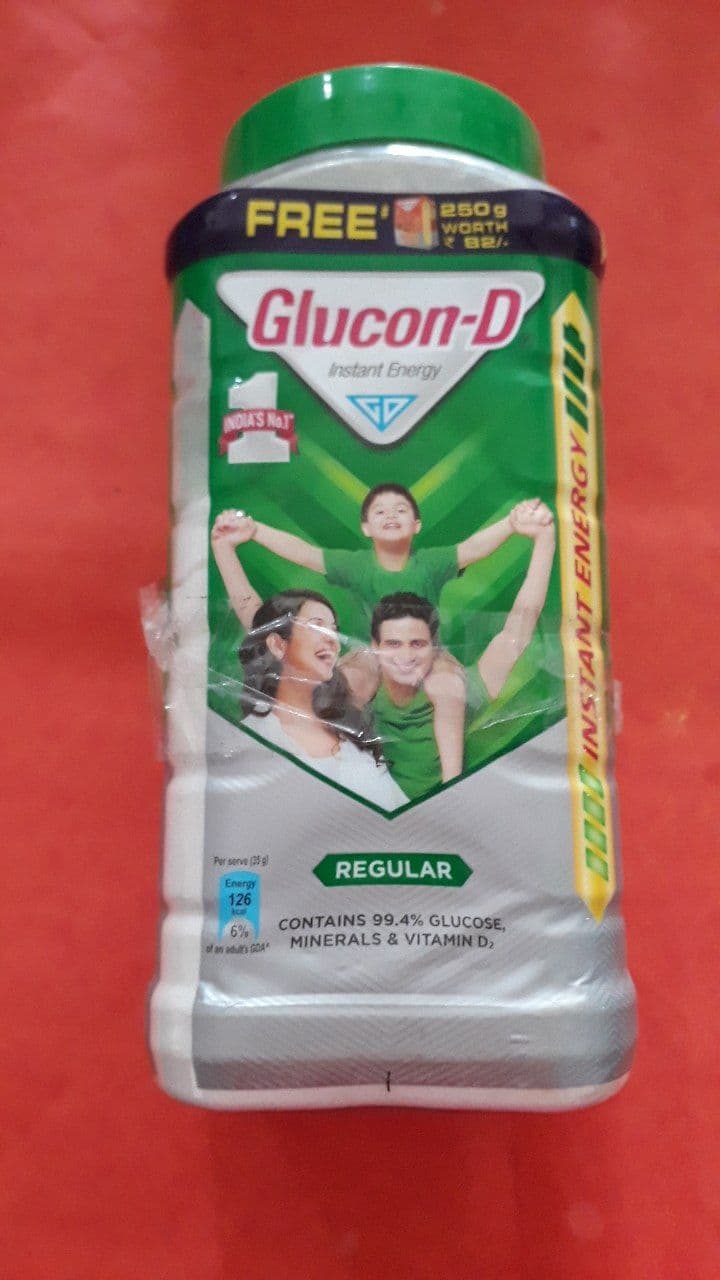 GLUCON D (250GG) REGULAR