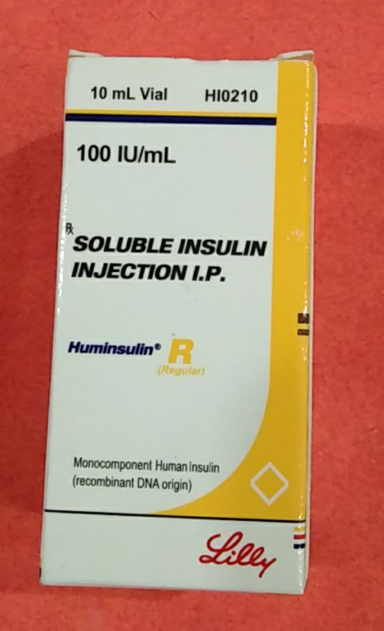 HUMINSULIN R 100IU
