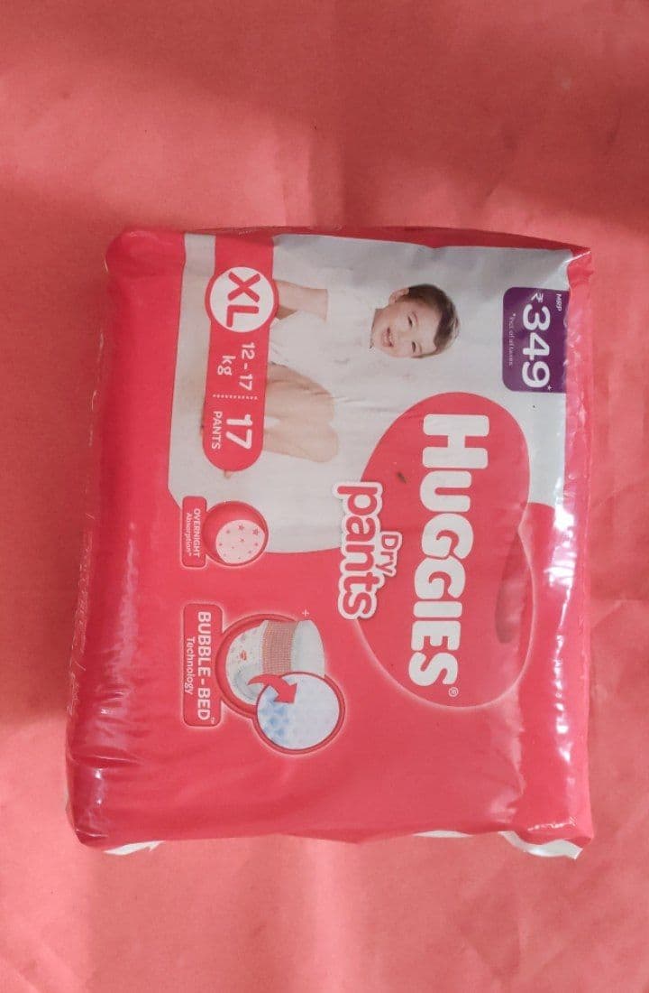 XL HUGGIES DRY PANTS 17