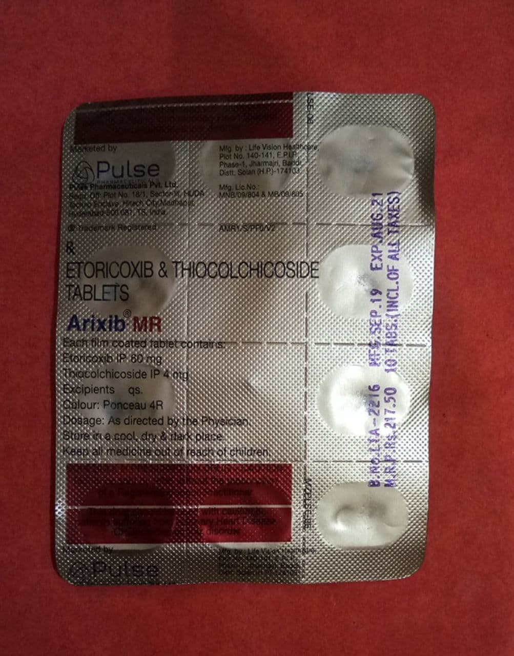 ARIXIB MR TAB