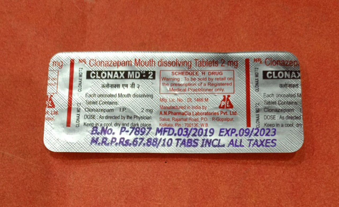 CLONAX MD 2MG