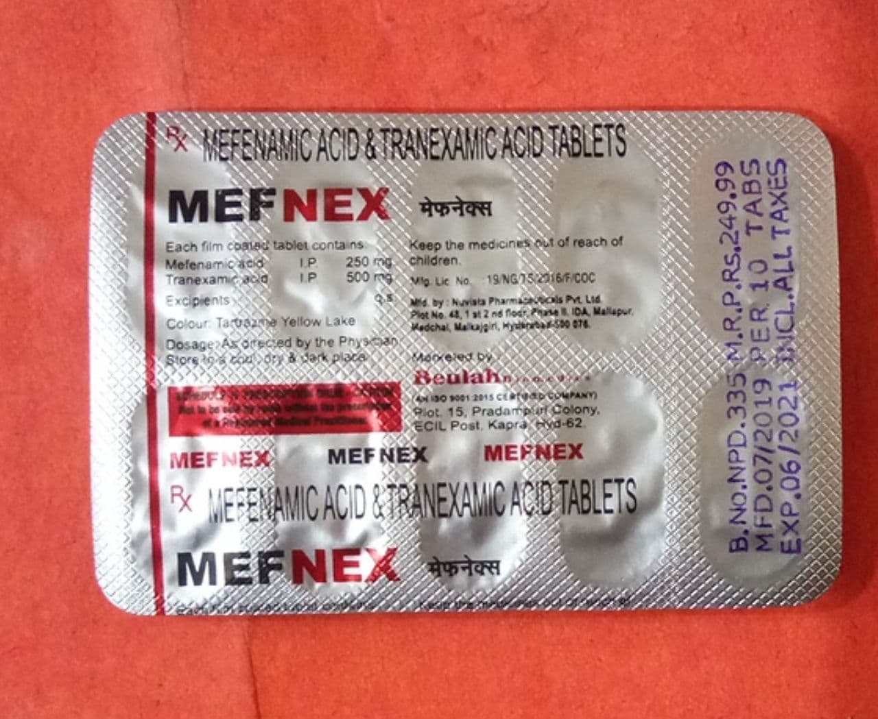 MEFNEX TAB