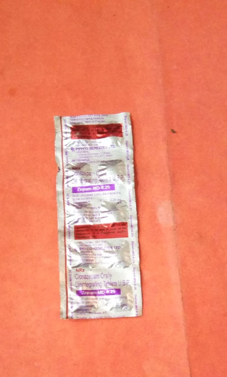 ZEPAM MD 0.25 MG TAB