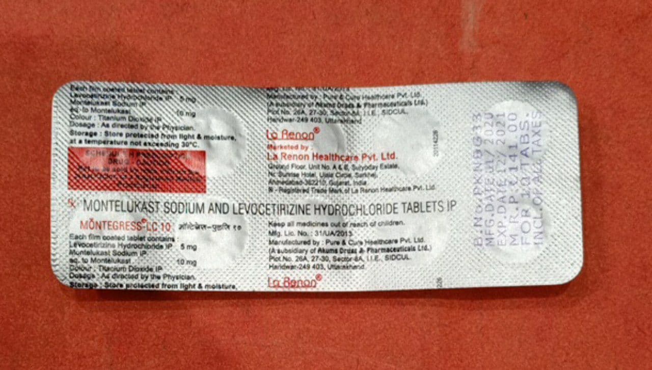 MONTEGRESS LC 10MG