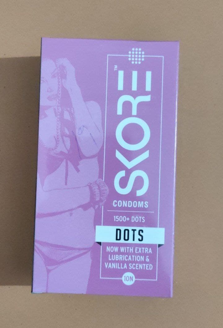SKORE CONDOM DOTS 10 PC