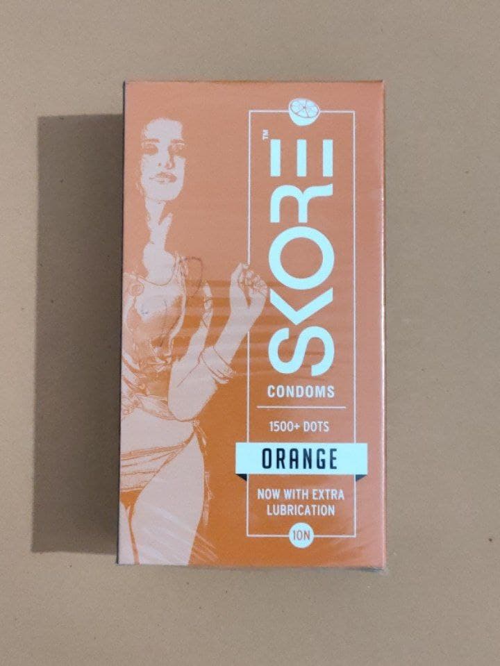 SKORE CONDOM ORANGE