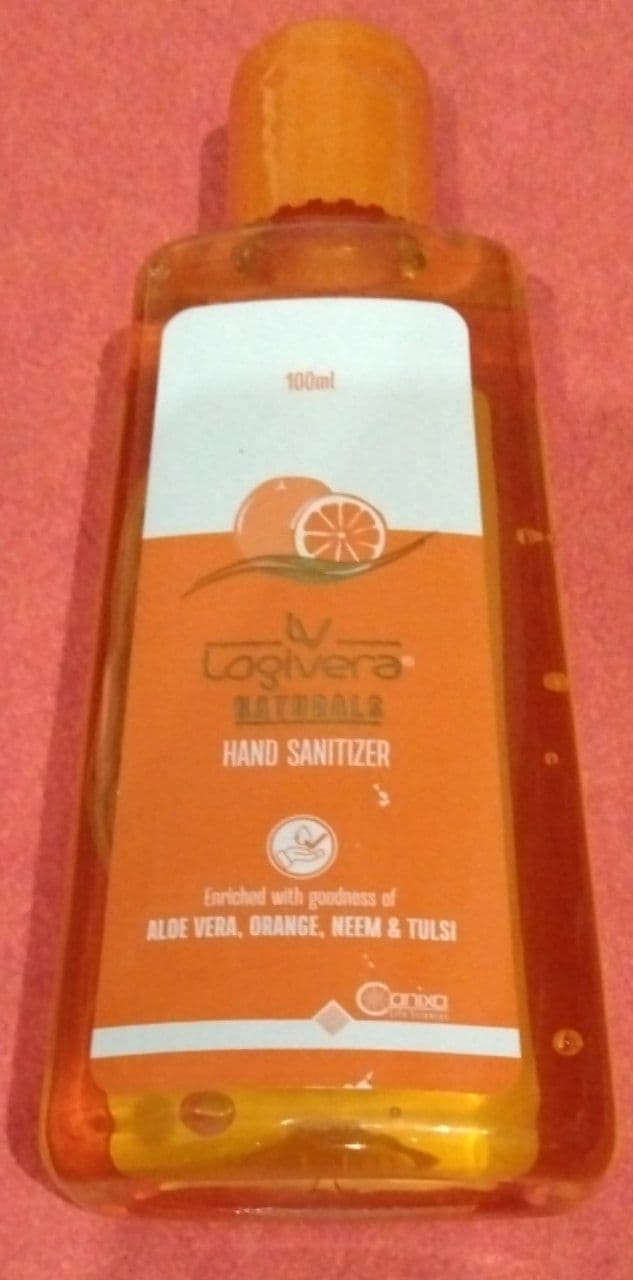 HAND SANITIZER 100 ML ( LOGIVERA NATURAL ORANGE )