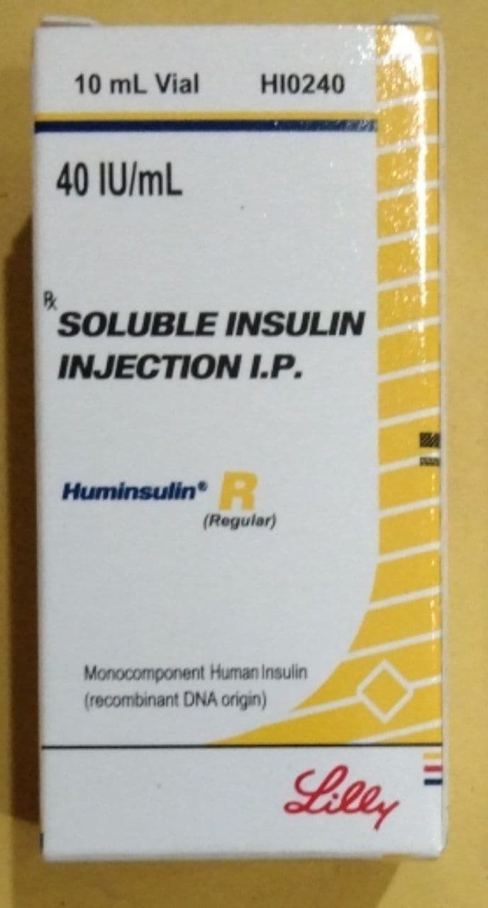 HUMINSULIN R 40IU
