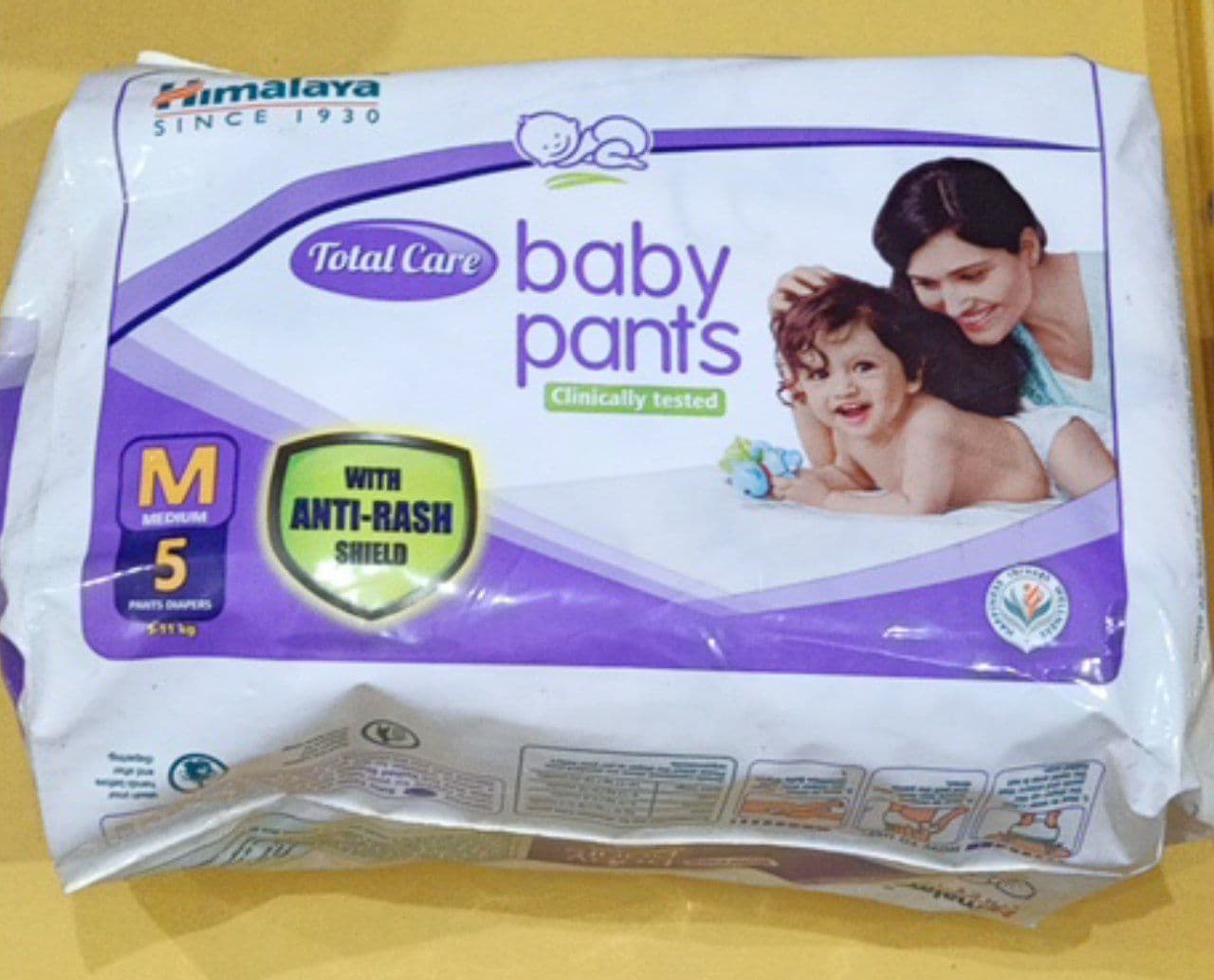 BABY PANTS M 5 PADS