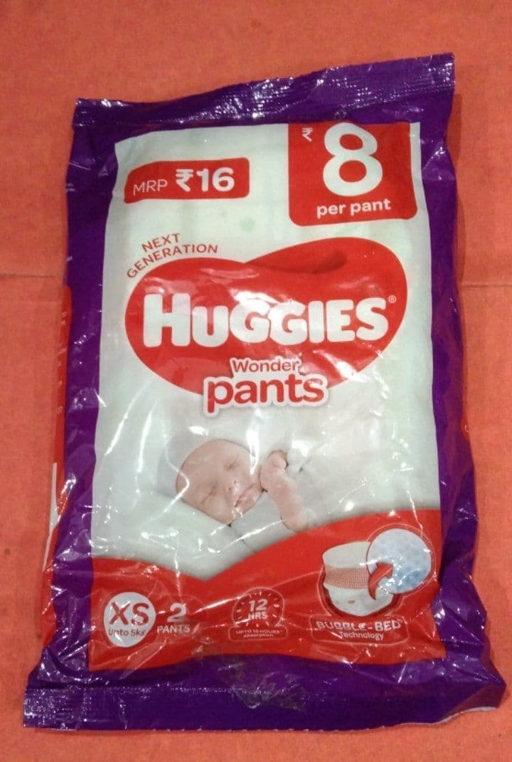 XS-2-PANTS HUGGIES WONDER