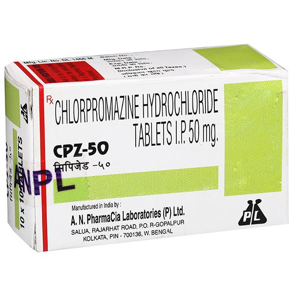 CPZ 50MG TAB