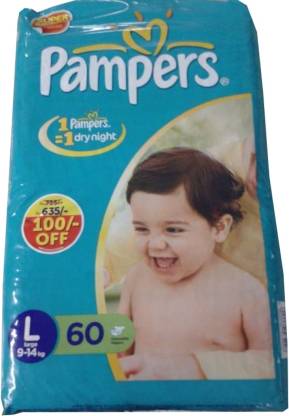 L-DIAPER-60PAD-PAMPERS