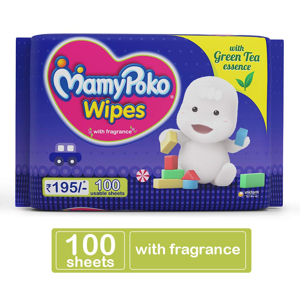 WIPES MAMYPOKO 100 SHEETS