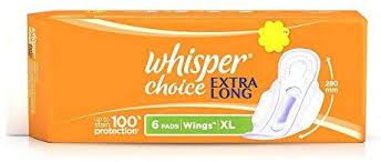 XL-6-PADS-WINGS-WHISPER CHOICE EXTRA LONG
