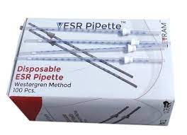 DISPOSABLE ESR TUBE  100