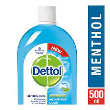 DETTOL DISINFECTANT MENTHOL 500ML LIQUI