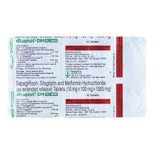 LUPISIT DM 10/1000MG TAB