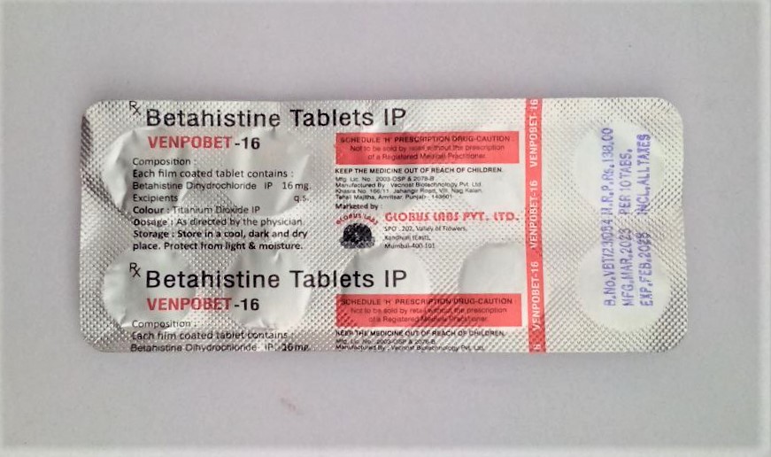 VENPOBET 16MG TAB