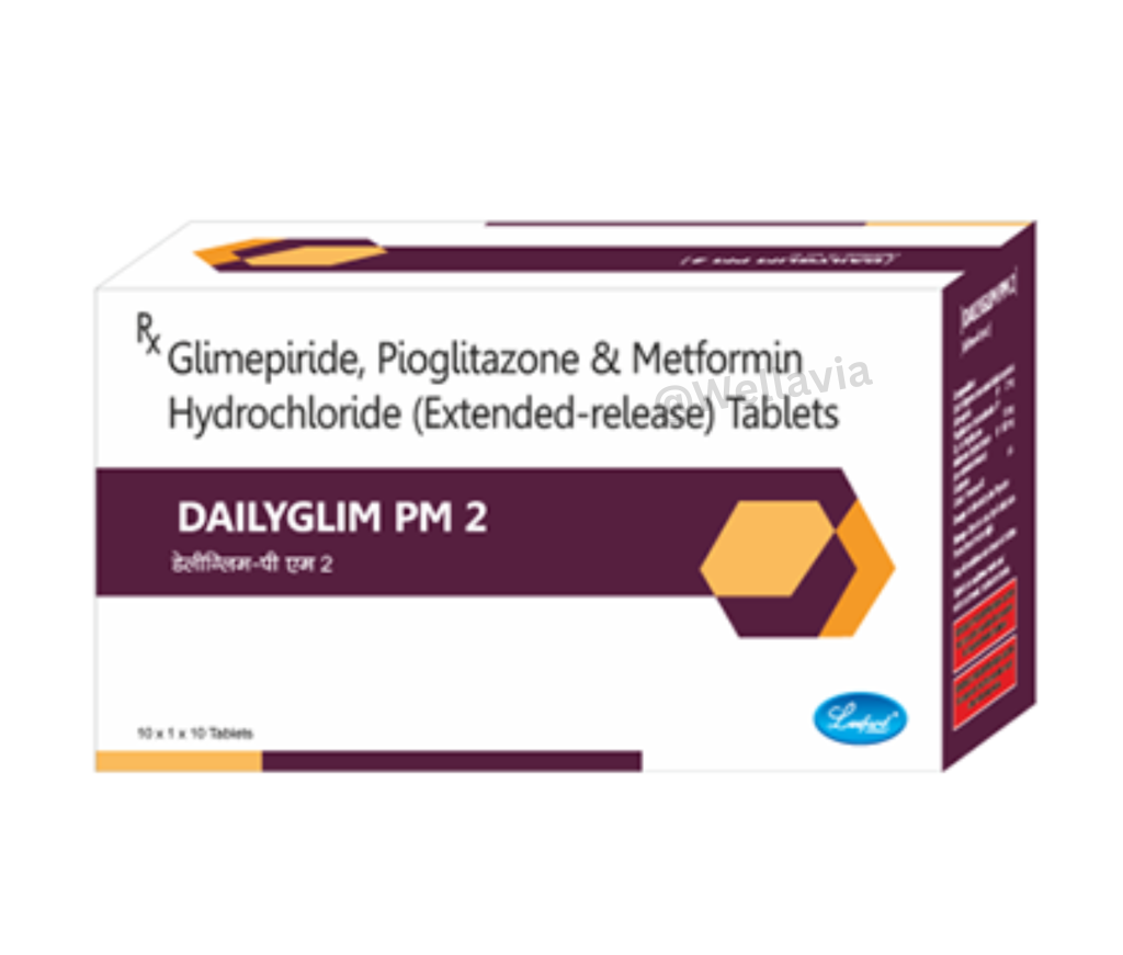 DAILYGLIM PM 2 MG TAB