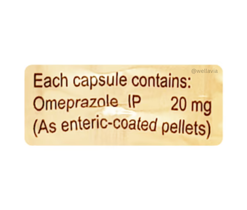 Omez 20mg Capsule 20 s