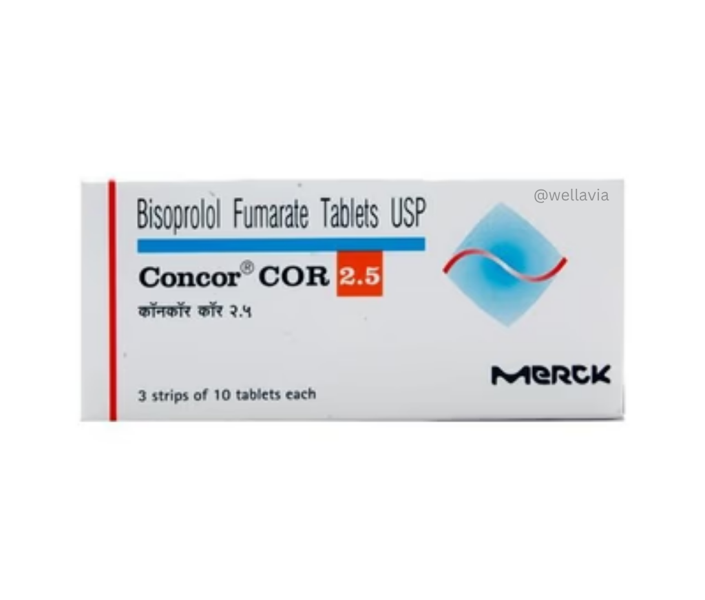 Concor Cor 2.5mg Tablet 10s