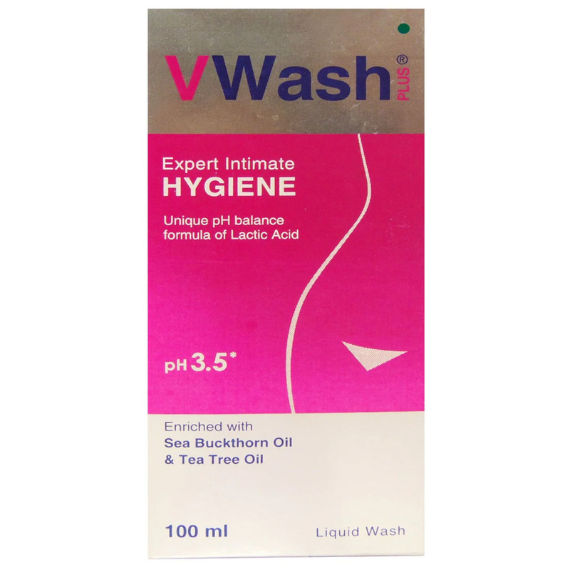 VWash Plus Expert Intimate Hygiene Liquid 100ml