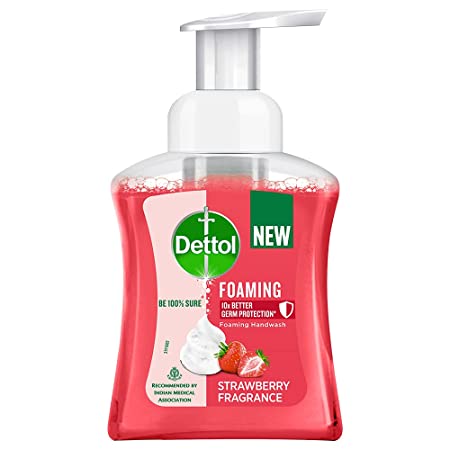 Dettol Strawberry Foaming Handwash Pump 250ml