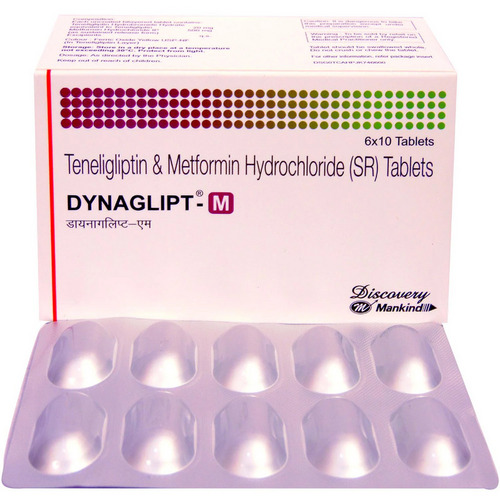 Dynaglipt-M Tablet SR 10's used for the treatment of type 2 diabetes mellitus
