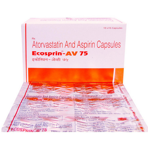 Ecosprin AV 75 Capsule 15's used to prevent the formation of blood clots