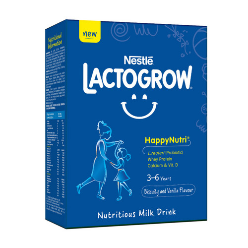 Nestle Lactogrow Biscuity & Vanilla Flavour Milk Drink 400g (3 to 6 years)