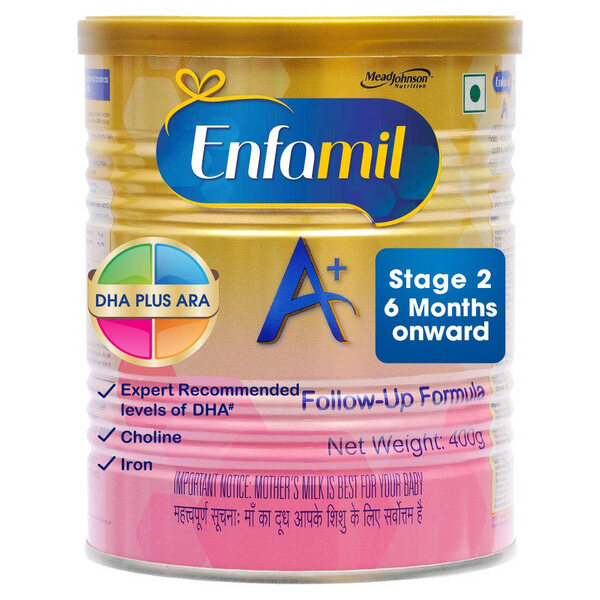 Enfamil A+ Stage 2 Infant Follow-Up Formula 400g (6 to 12 months)