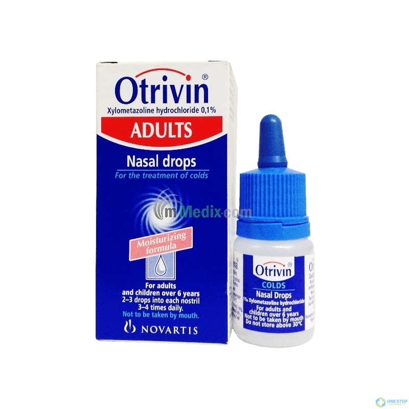 Otrivin Adult Drops 0.1%